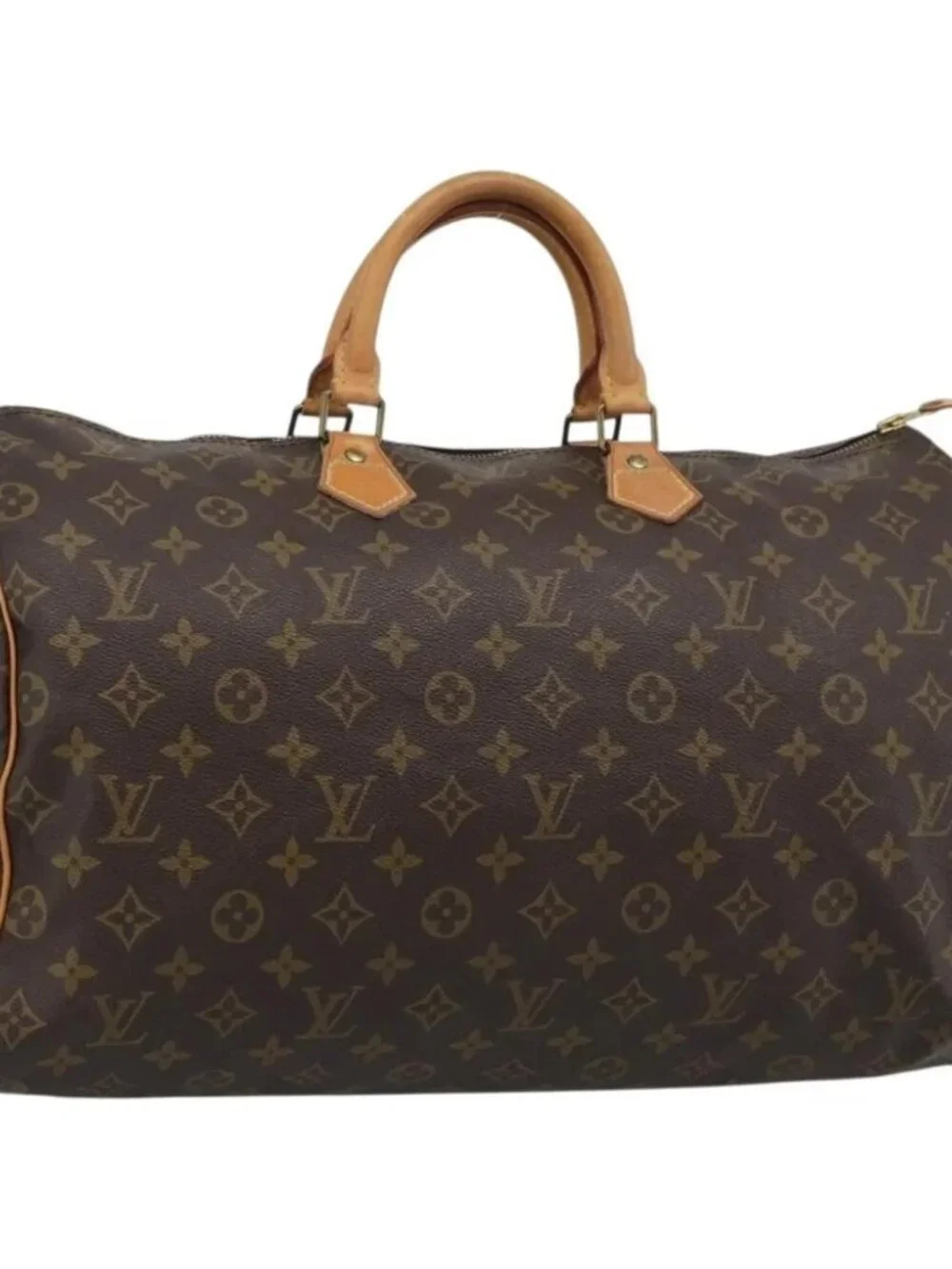 LOUIS VUITTON Monogram Speedy 40 Hand Bag M41522 LV Auth ka4888